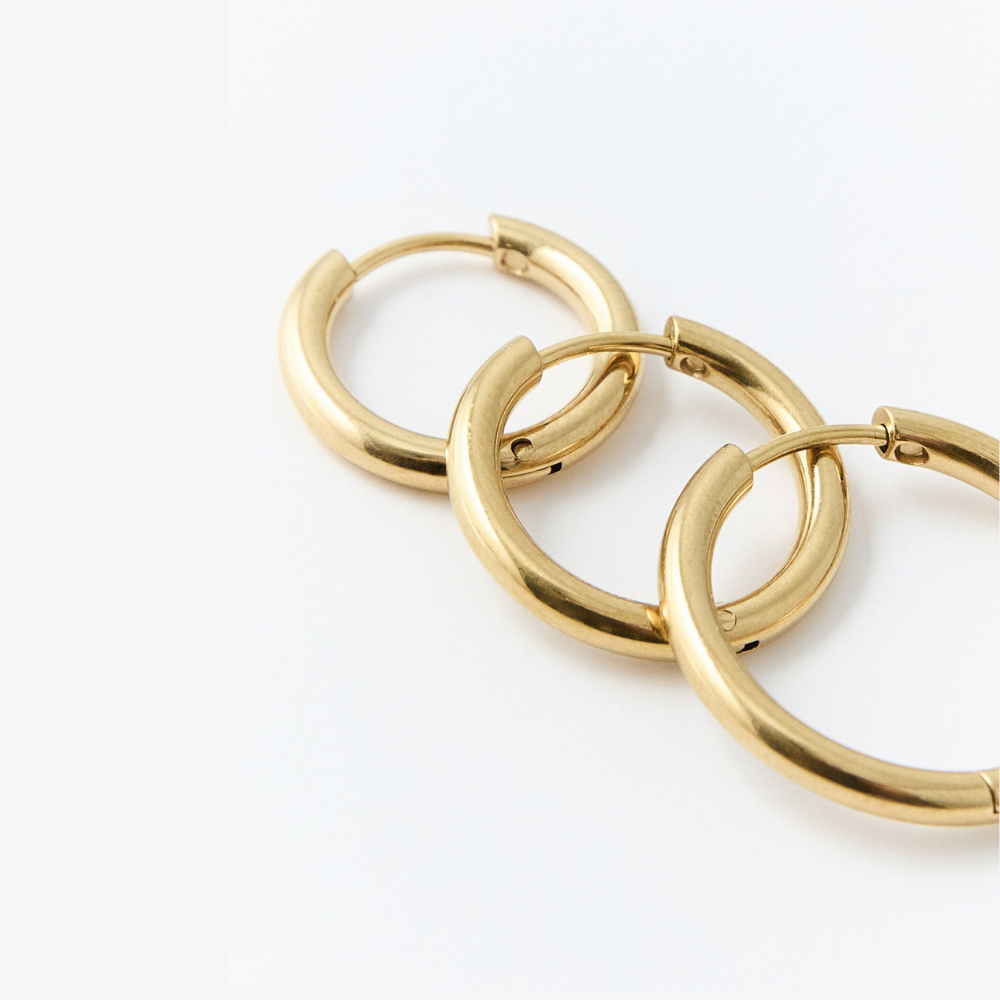 Sfera | Set aros metal para dama