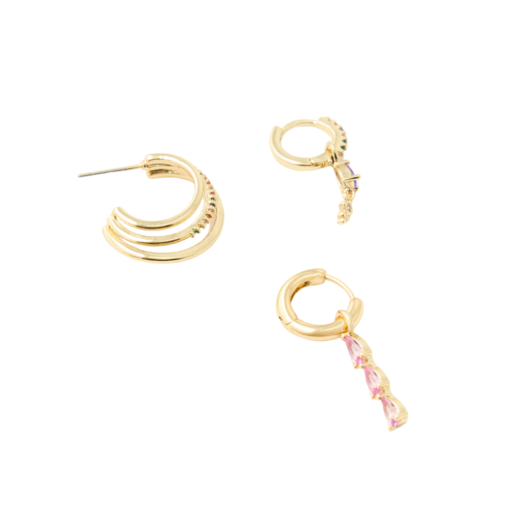 Sfera | Pendientes desiguales para dama