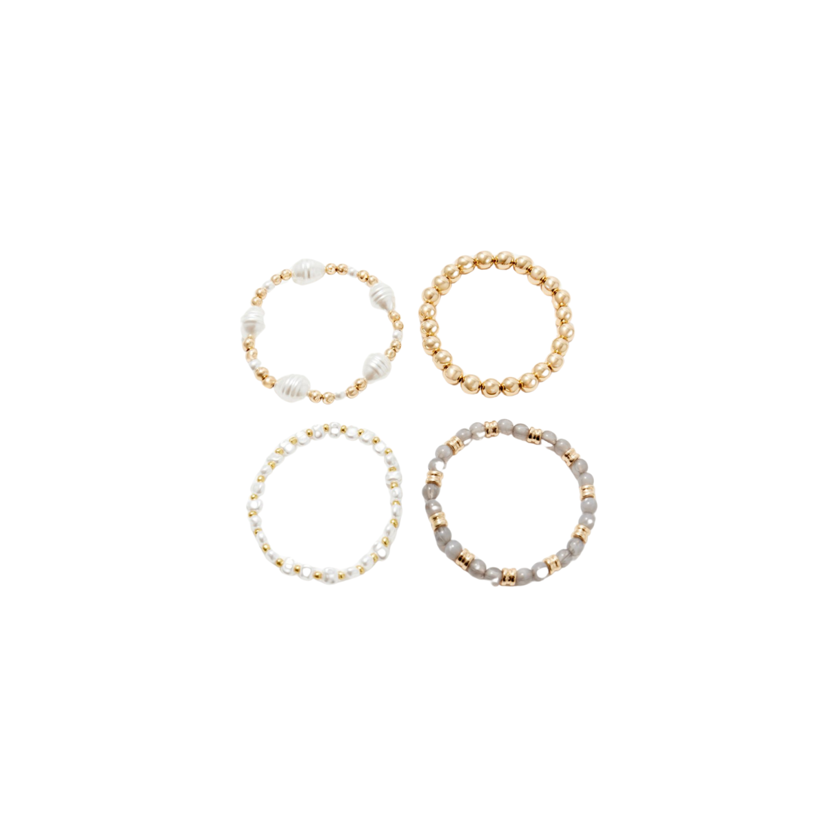 Sfera | Set Pulseras Perlas