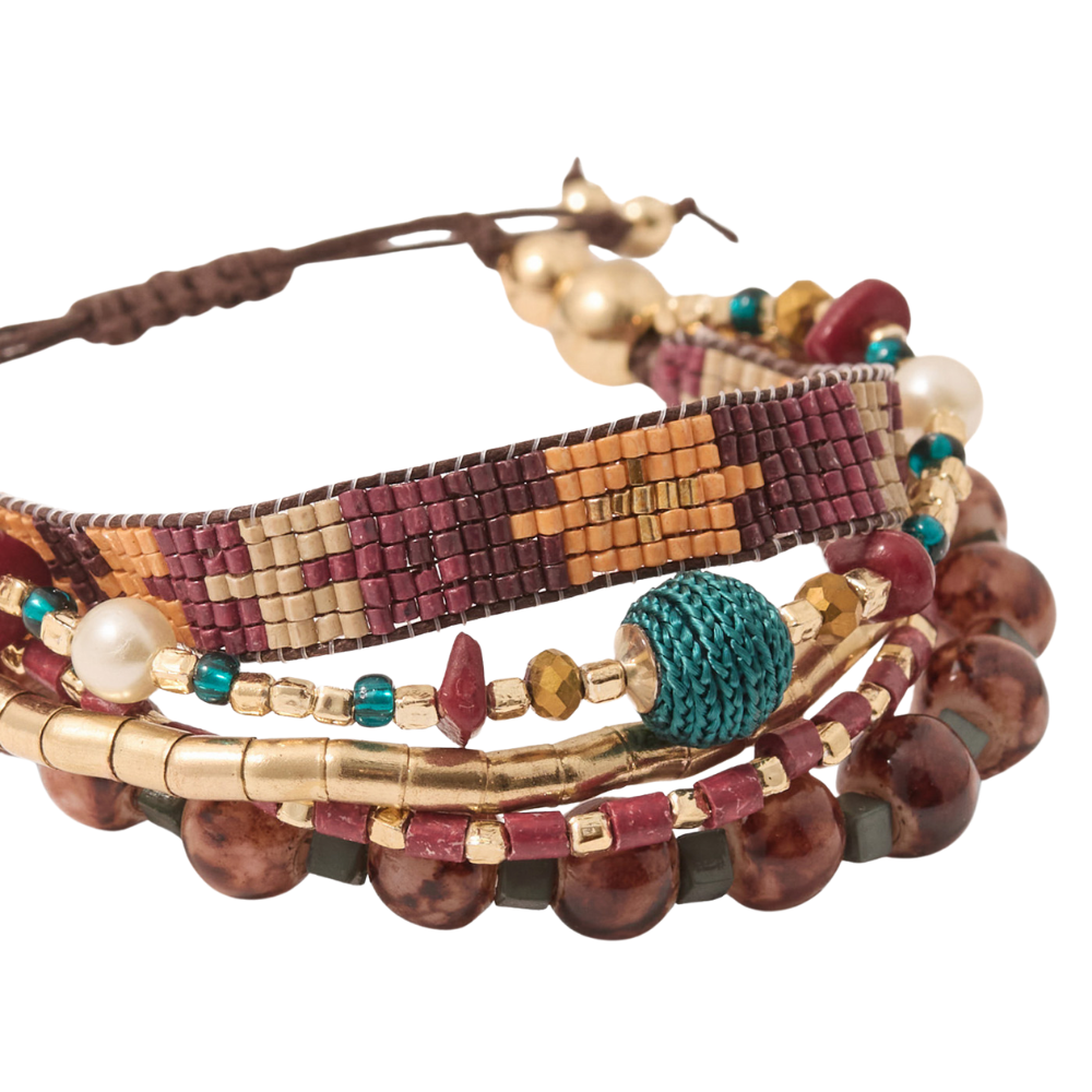 Sfera  | Pulsera Nudo Bolitas