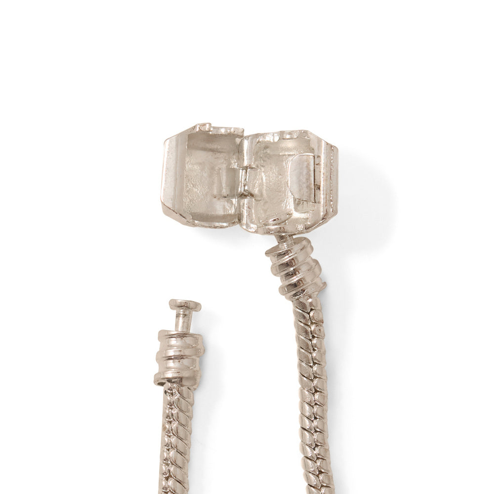 Sfera Pulsera con colgantes de colores Plateado