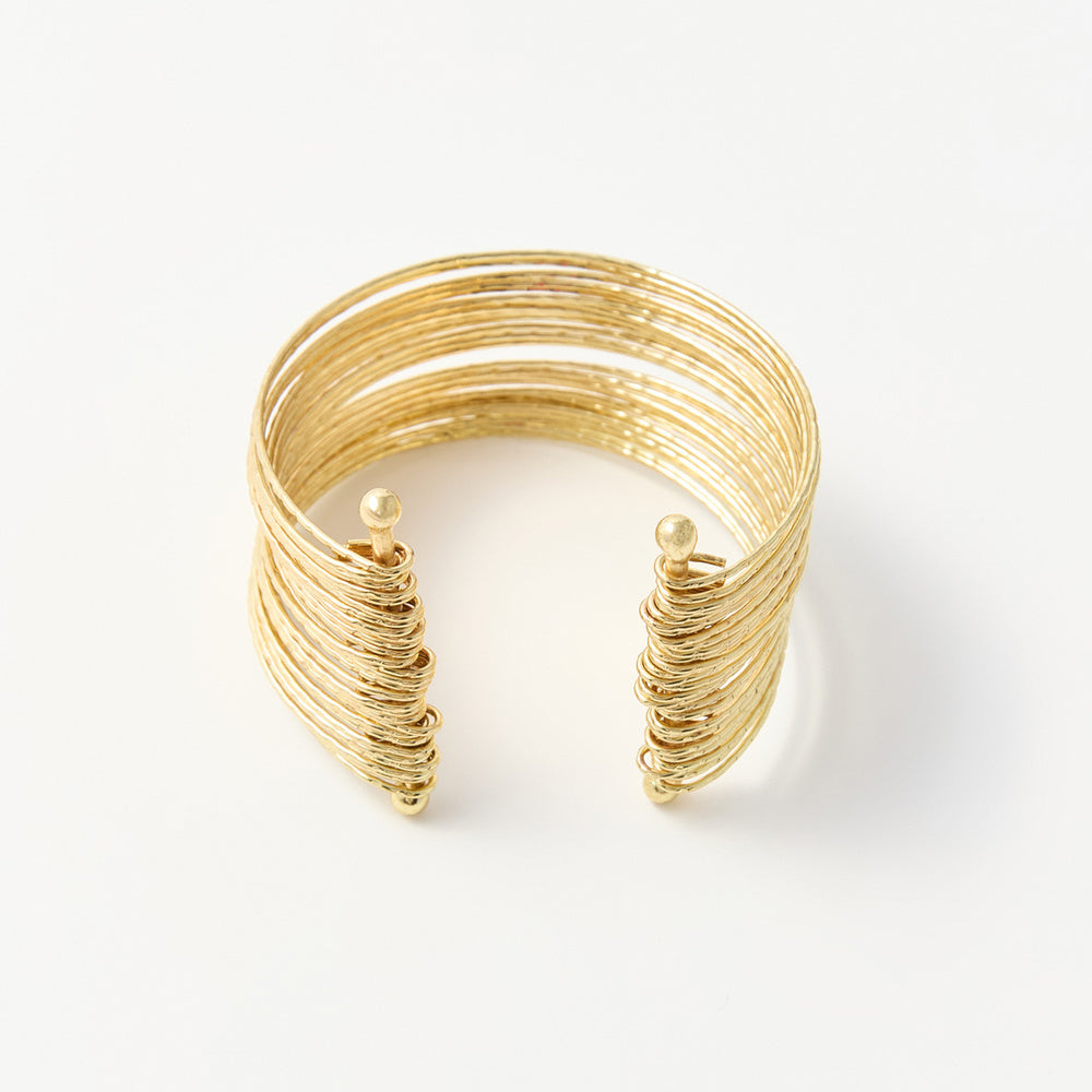Sfera Pulsera rígida de hilos metálicos