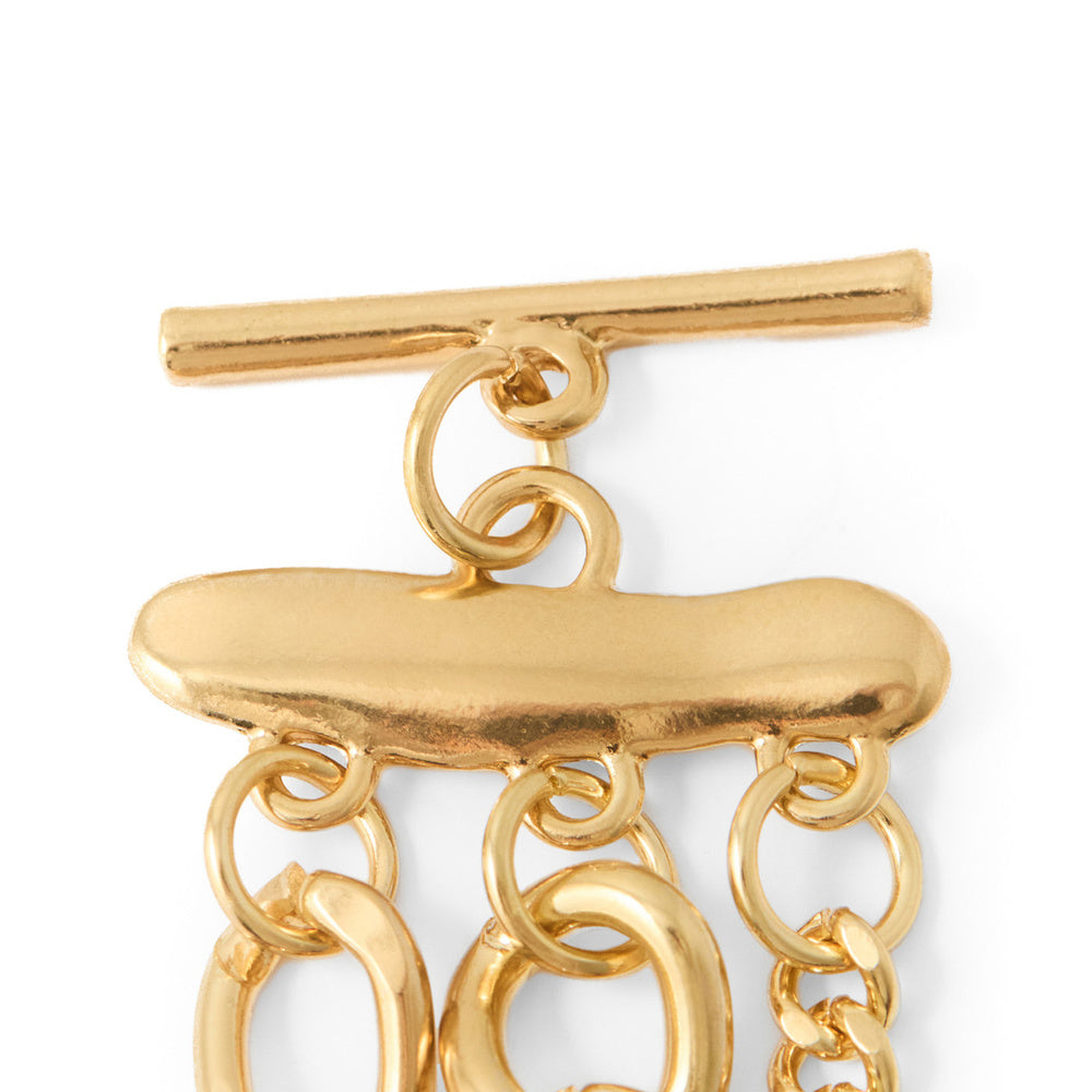 Sfera Pulsera metálica de eslabones variados