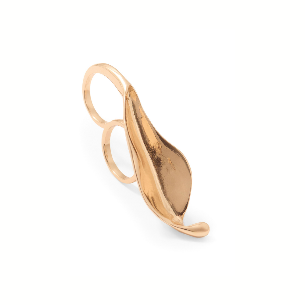 Sfera | Anillo Doble Hoja