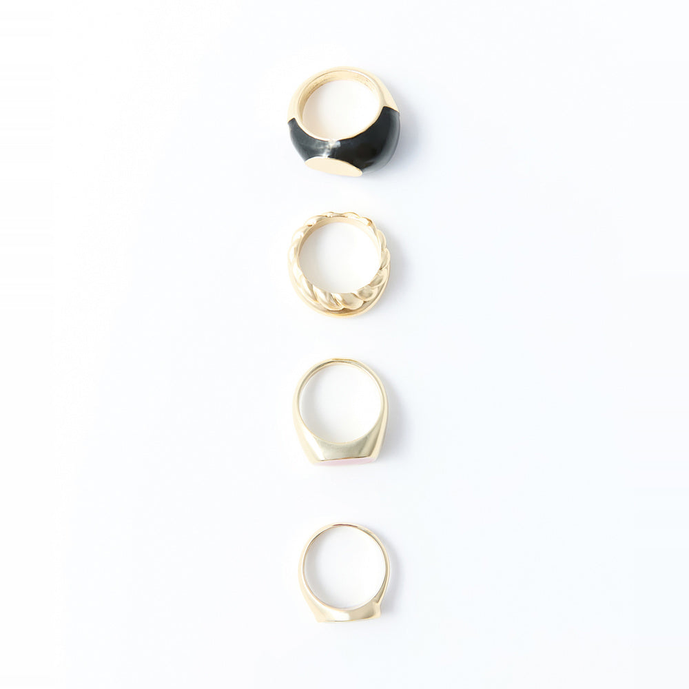 Sfera Set de 4 Anillos Sello