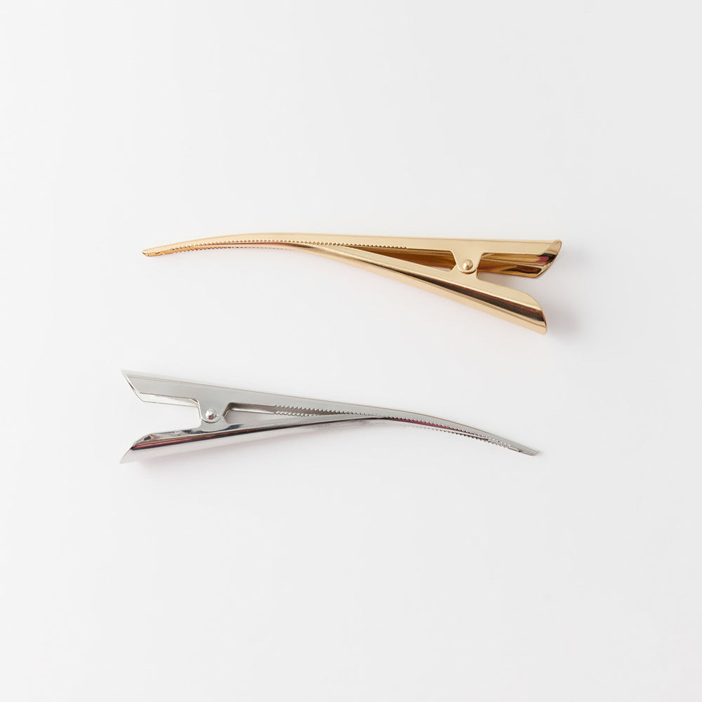 Sfera Set de 2 pinzas alargadas metálicas para el cabello