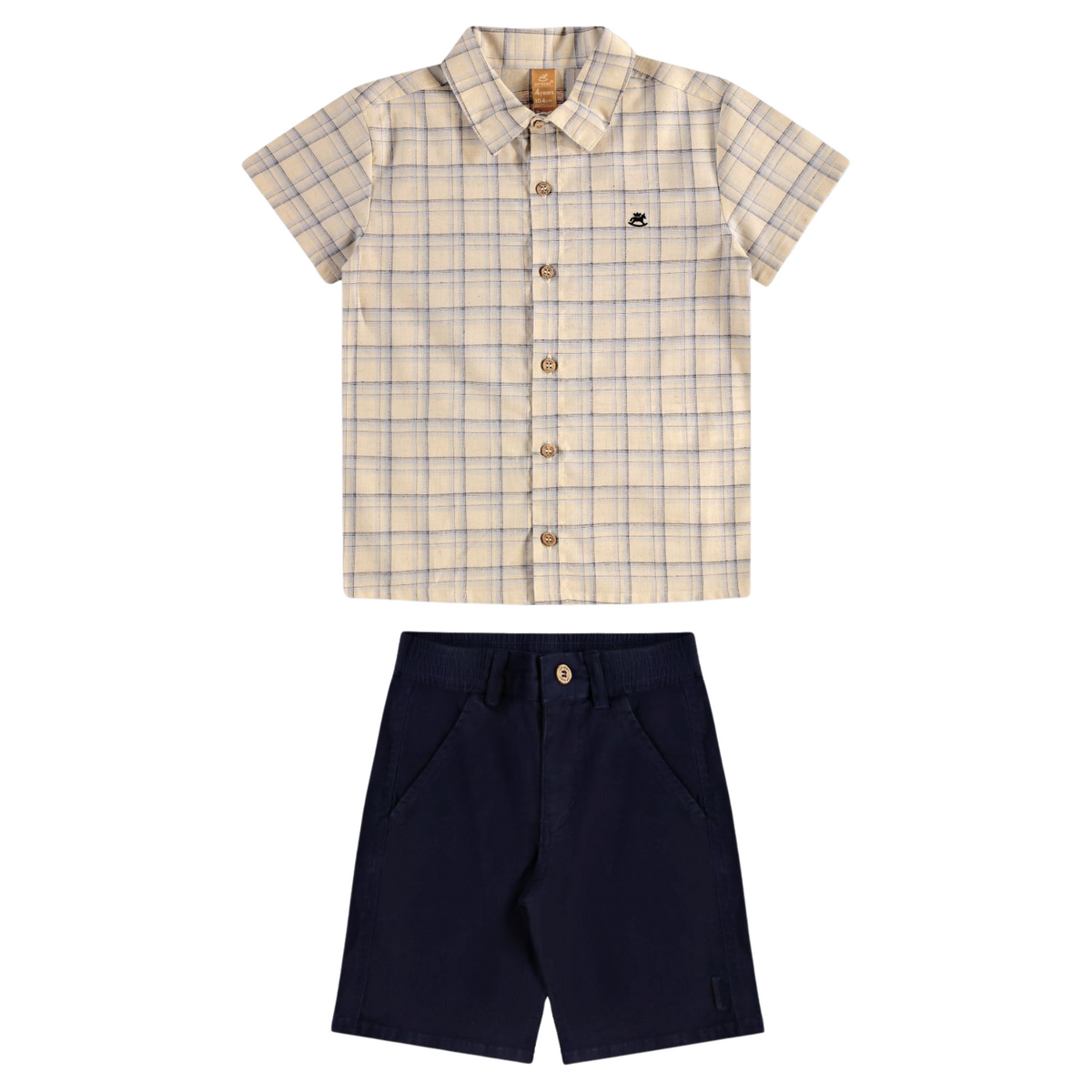 Up Baby | Conjunto Camisa Bermuda