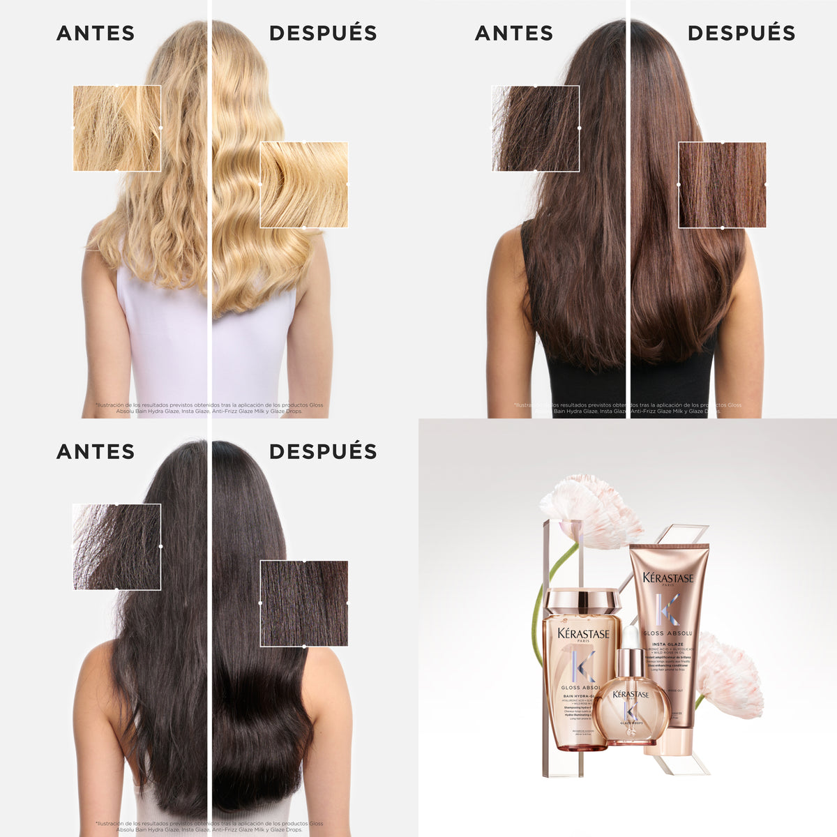 Kérastase | Spray Todo en 1 Anti Frizz Gloss Absolu 190ml