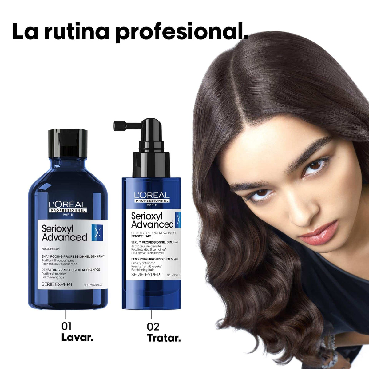 L'Oréal Professionnel | Shampoo Densidad Serioxyl 300ml