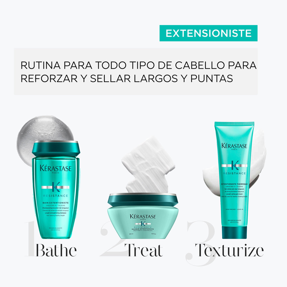 Kérastase | Shampoo Reparación Pelo Largo Extentioniste 250ml