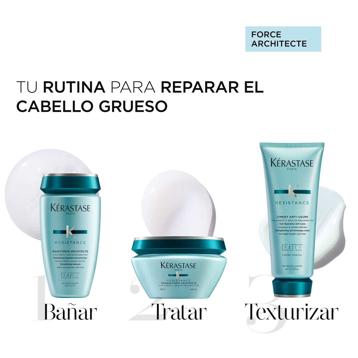 Kérastase | Shampoo Reparación Force Architecte 250ml