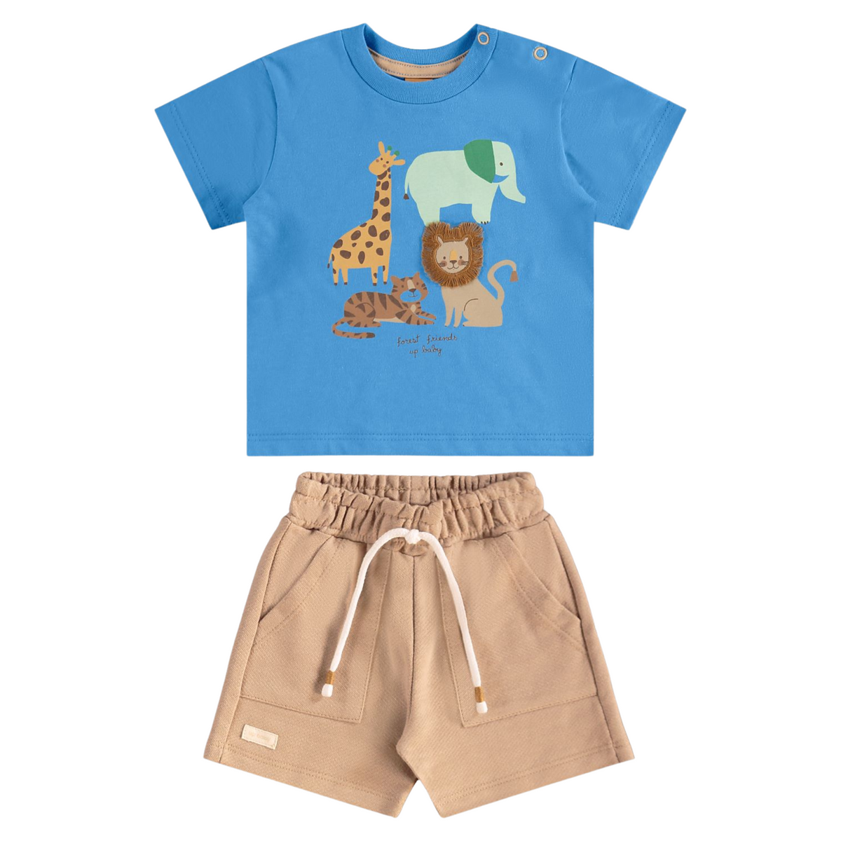 Up Baby | Camiseta y Bermuda En Sudadera