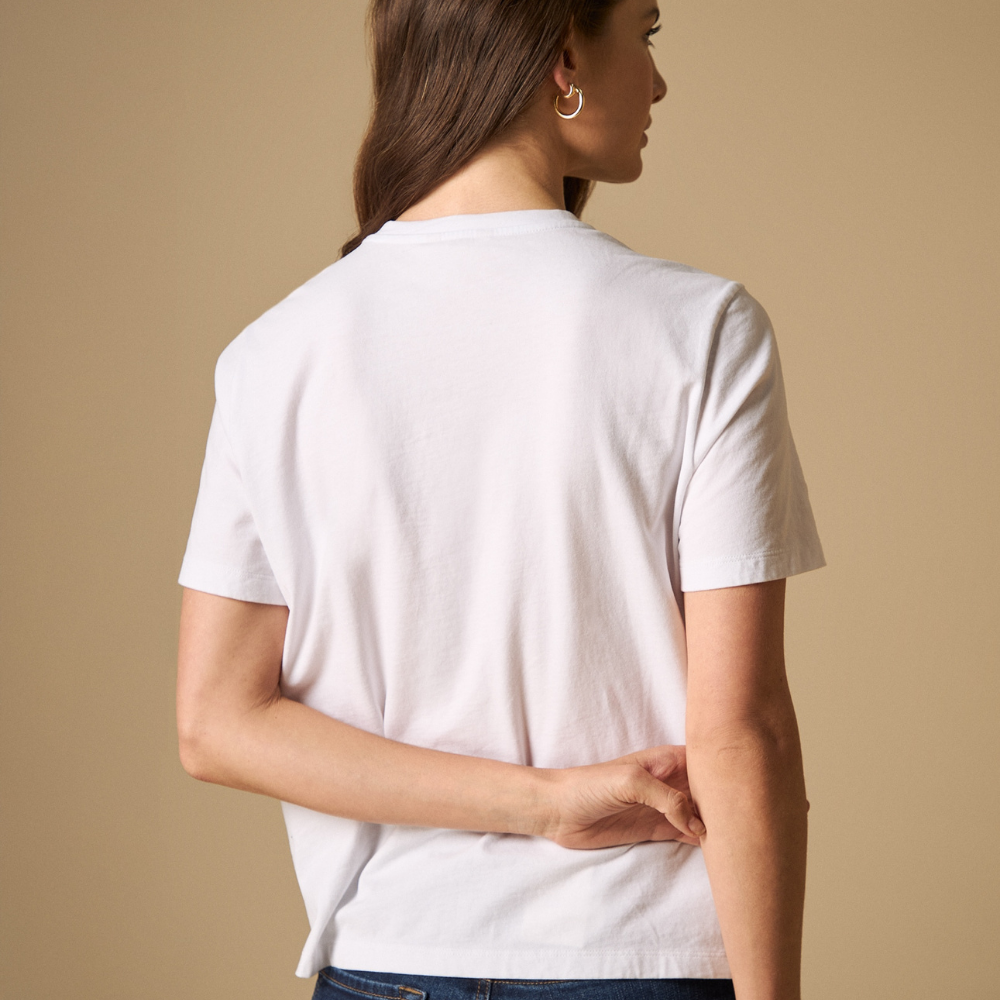 Esprit | Camiseta Manga Corta Con Bordados Florales Para Mujer