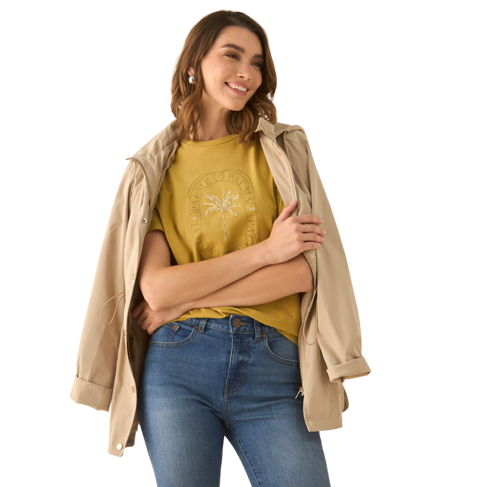 Esprit | Camiseta Estampado en Frente para Mujer