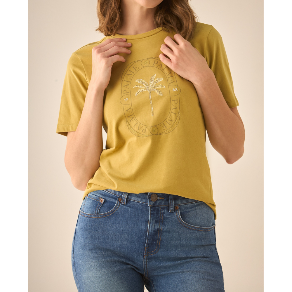 Esprit | Camiseta Estampado en Frente para Mujer