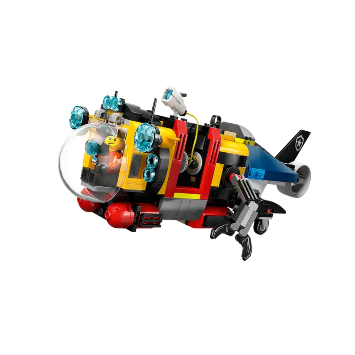 Lego | City Helicóptero, Camión de Bomberos y Submarino Remix