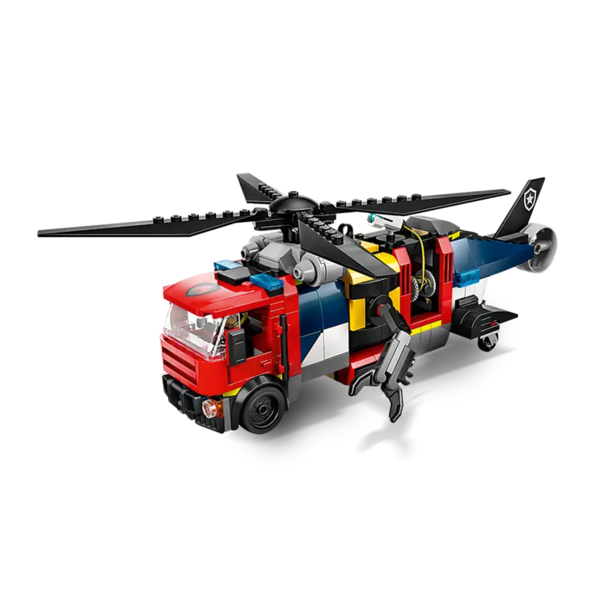 Lego | City Helicóptero, Camión de Bomberos y Submarino Remix