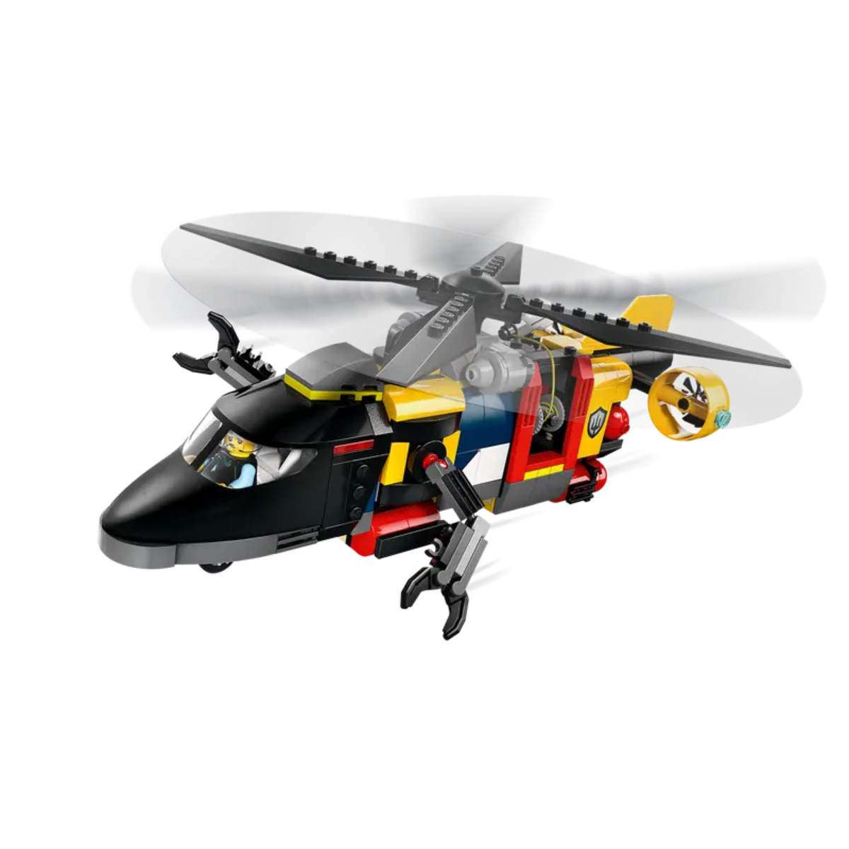 Lego | City Helicóptero, Camión de Bomberos y Submarino Remix