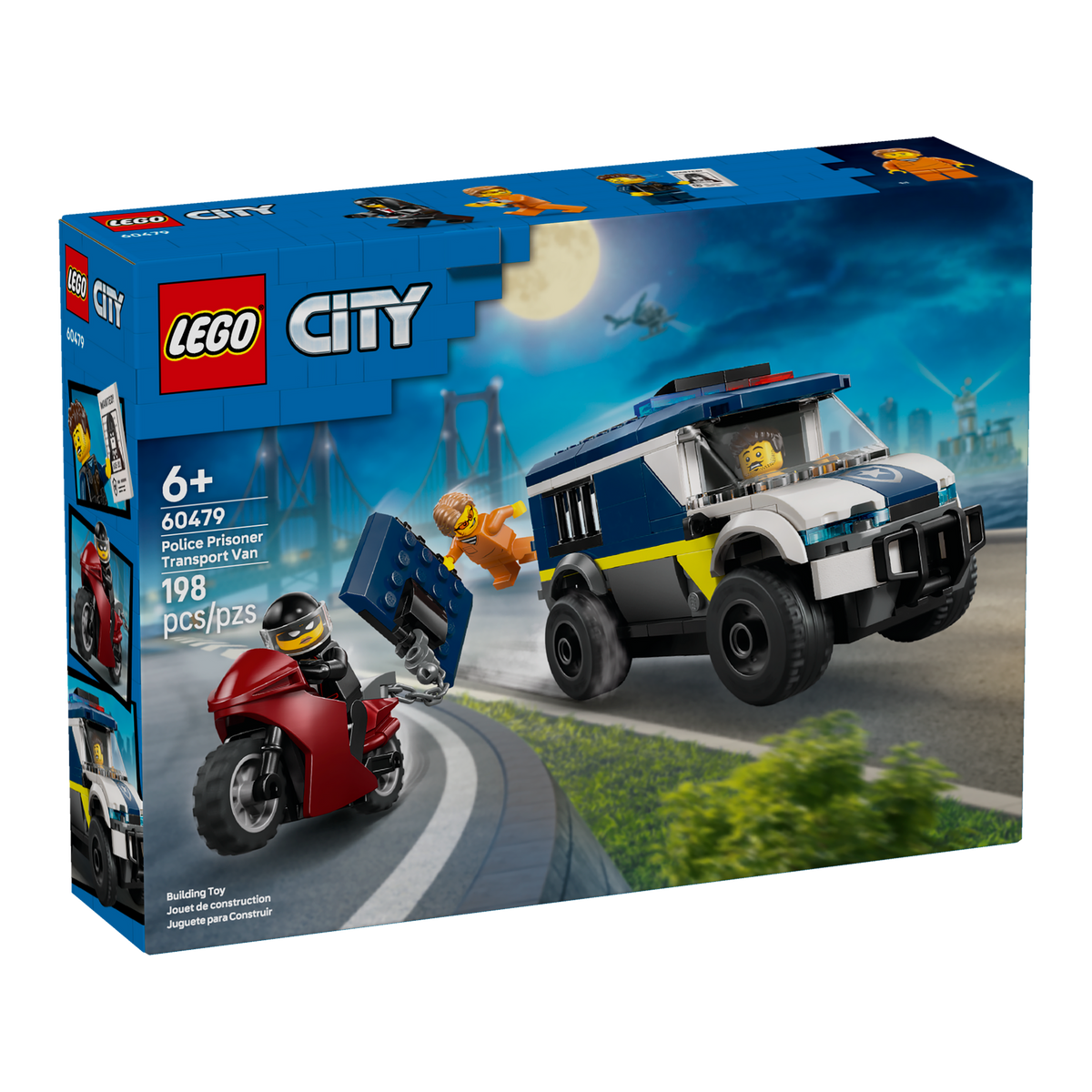 Lego® | City Camioneta De Transporte Penitenciario De Policía