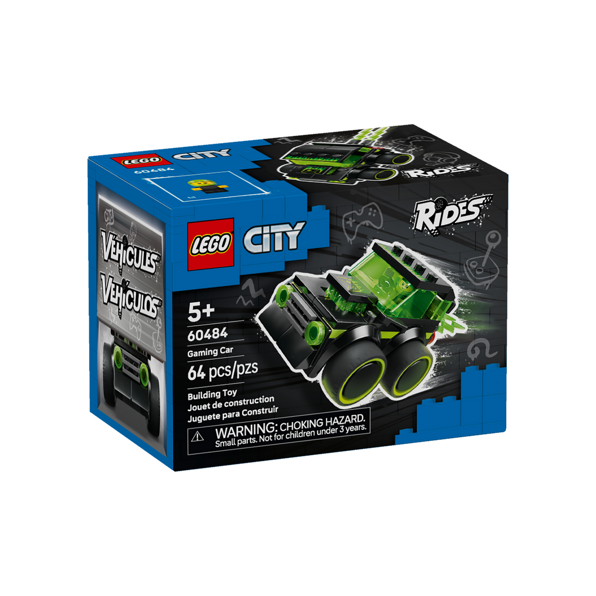 Lego® |City Vehículos: Auto De Carreras De Videojuego