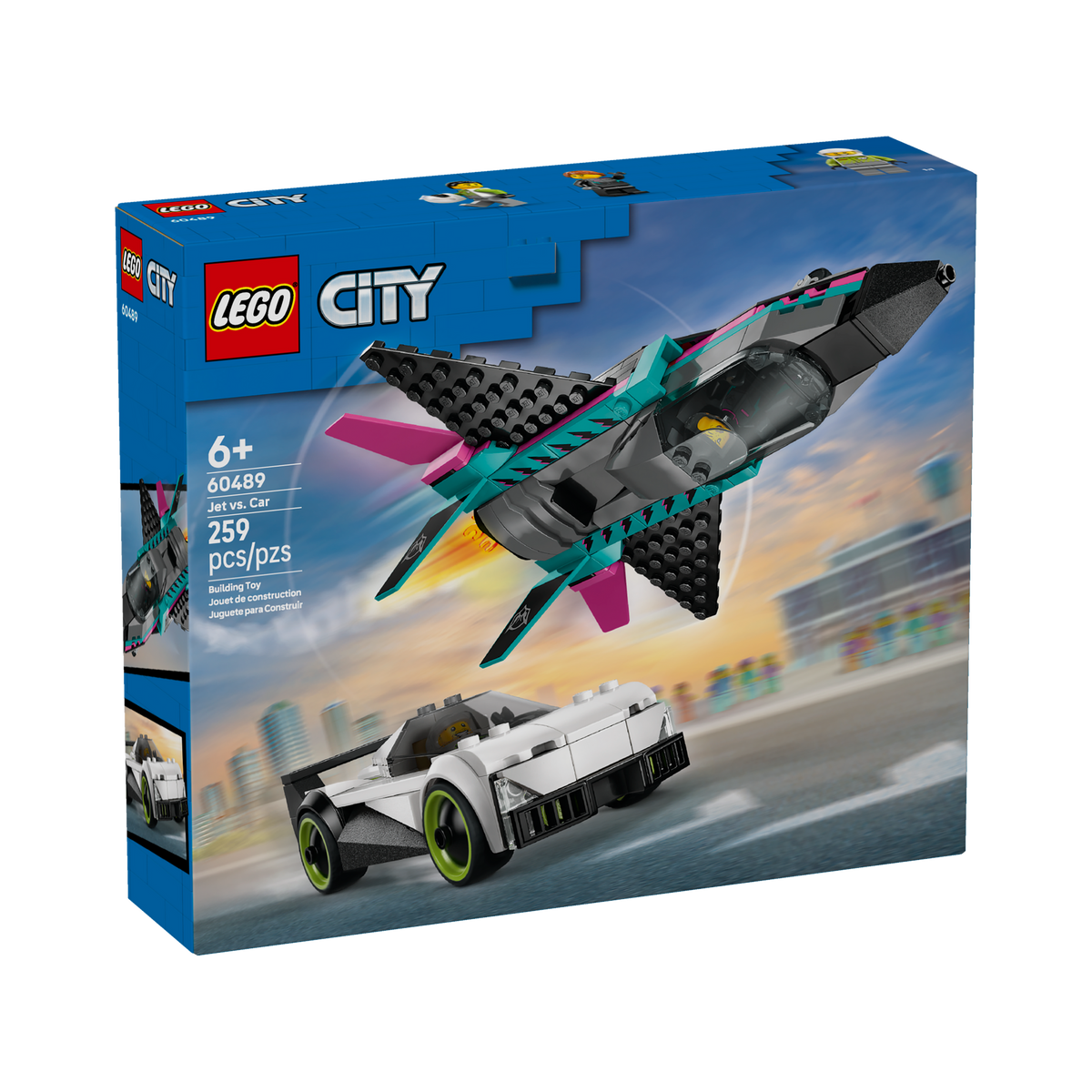 Lego® | City Avión Jet Vs. Auto