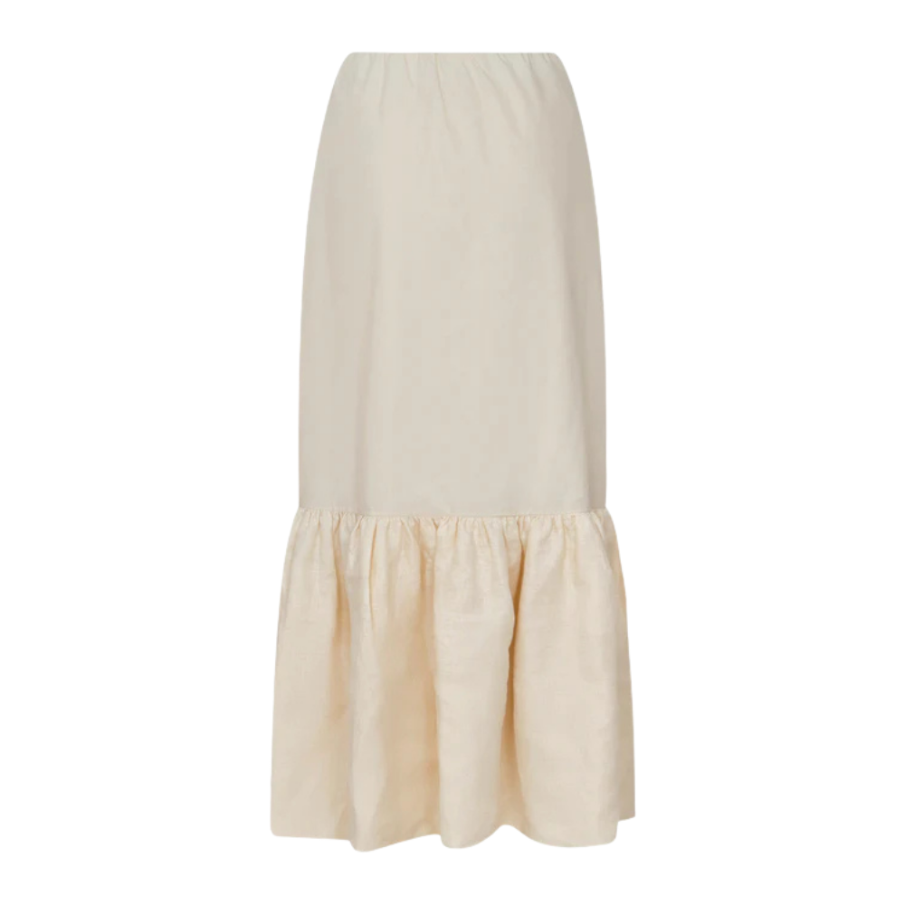 Padova | Falda Jardin Blanco para Dama
