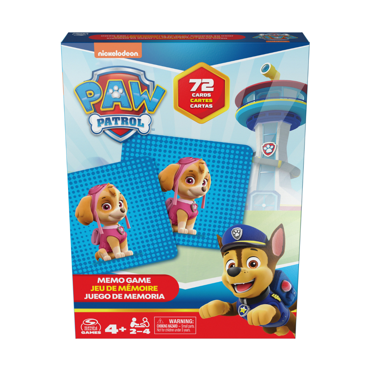 Paw Patrol Juego de Memoria