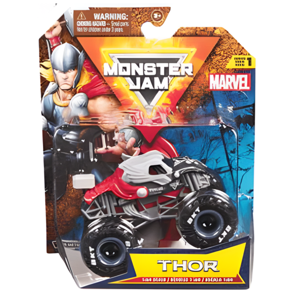 Monster Jam | Camión Monster Truck de Marvel Surtido