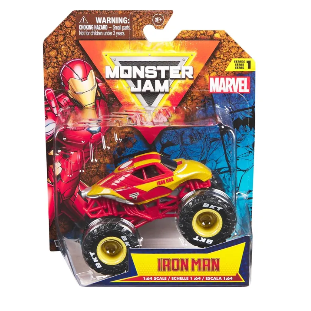 Monster Jam | Camión Monster Truck de Marvel Surtido