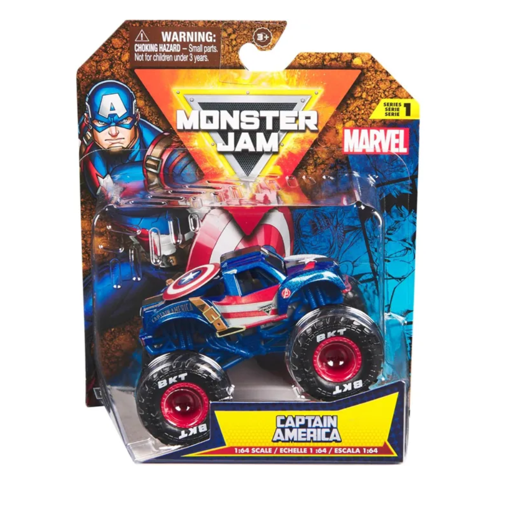Monster Jam | Camión Monster Truck de Marvel Surtido