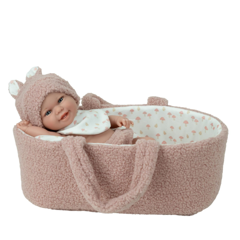 Arias | Muñeco Babyto Elegance de Peso con Capazo