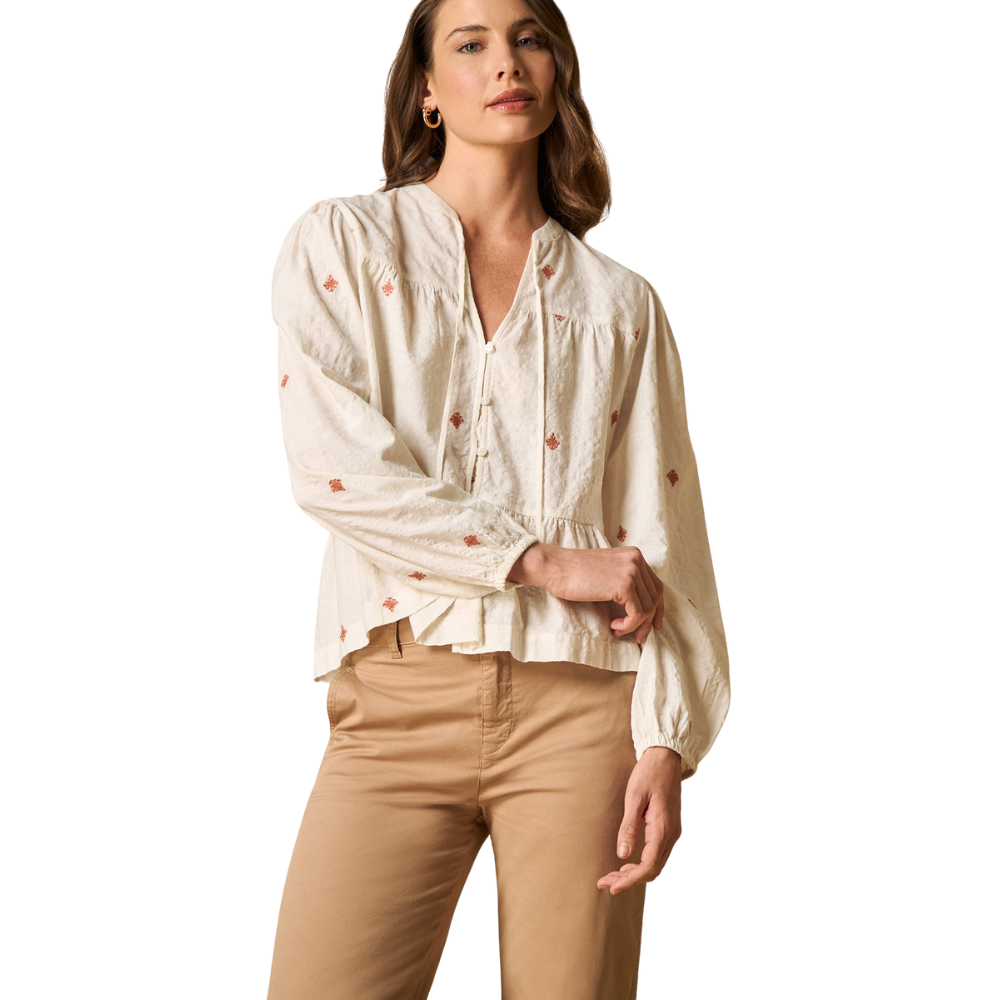 Esprit | Camisa Mangas Abullonadas Con Fruncidos Para Mujer