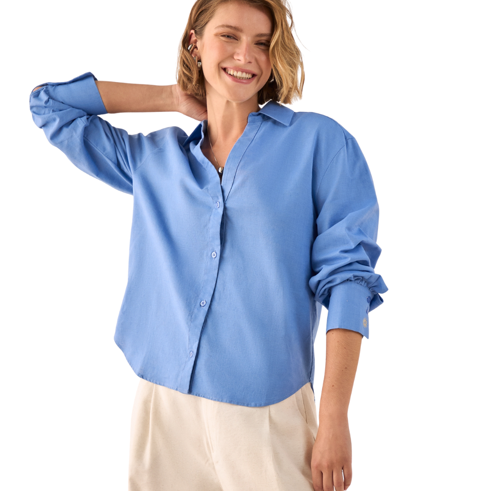 Esprit | Camisa Oversized con Bordados