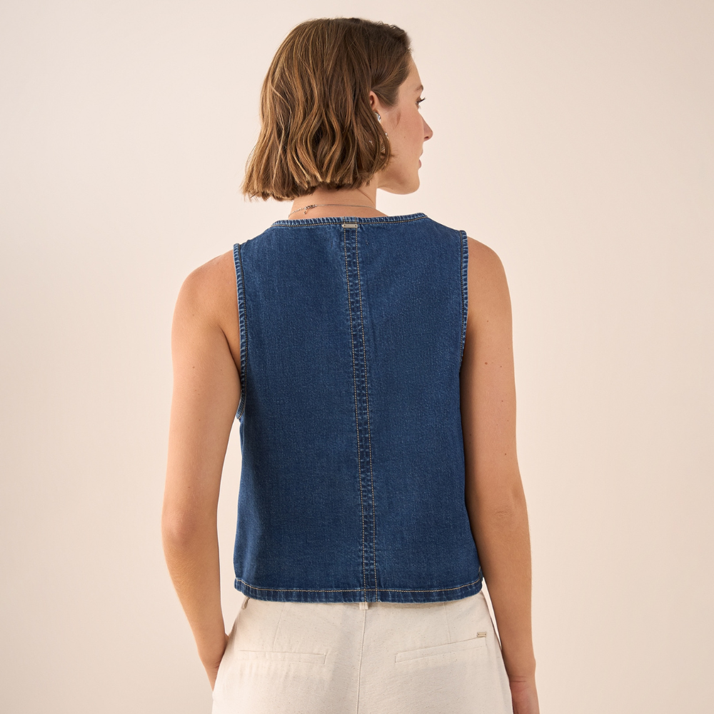 Esprit | Chaleco con Escote V y Botones