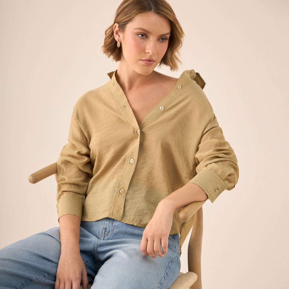 Esprit | Camisa en Corte Oversized