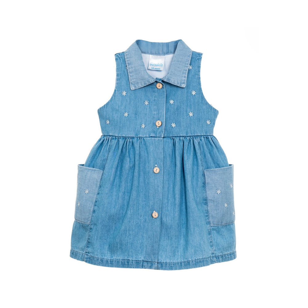 Monix's | Vestido Con Cuello Para Bebe