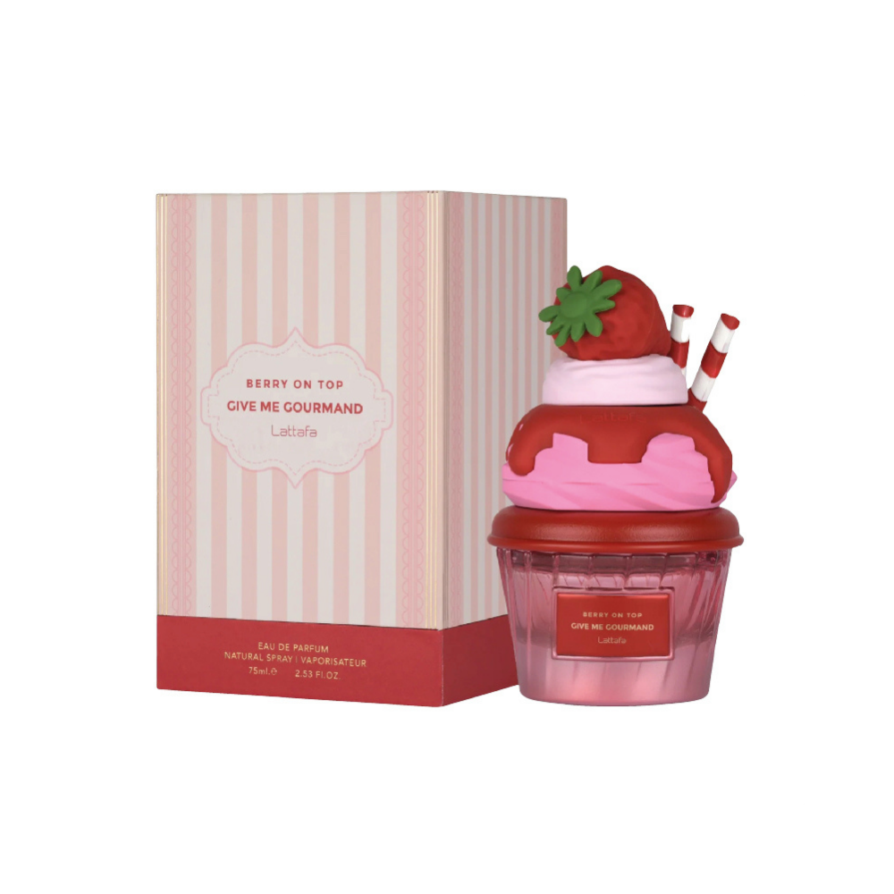 Lattafa |  Give Me Gourmand Berry On Top Edp 75ml