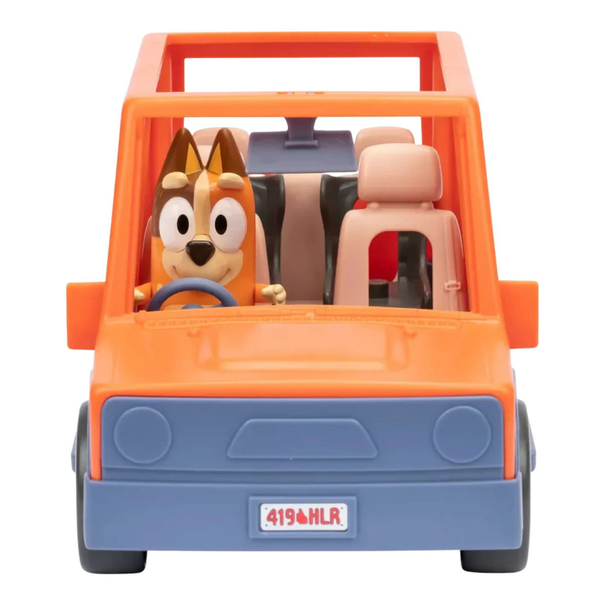 Bluey | Vehículo Familiar Con Figura De Chilli Heeler