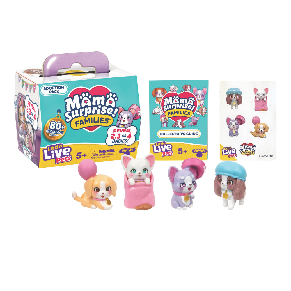 Little Live Pets  | Little Live Pets Mama Sorpresa S1 Set Adopcion Cdu Surt.