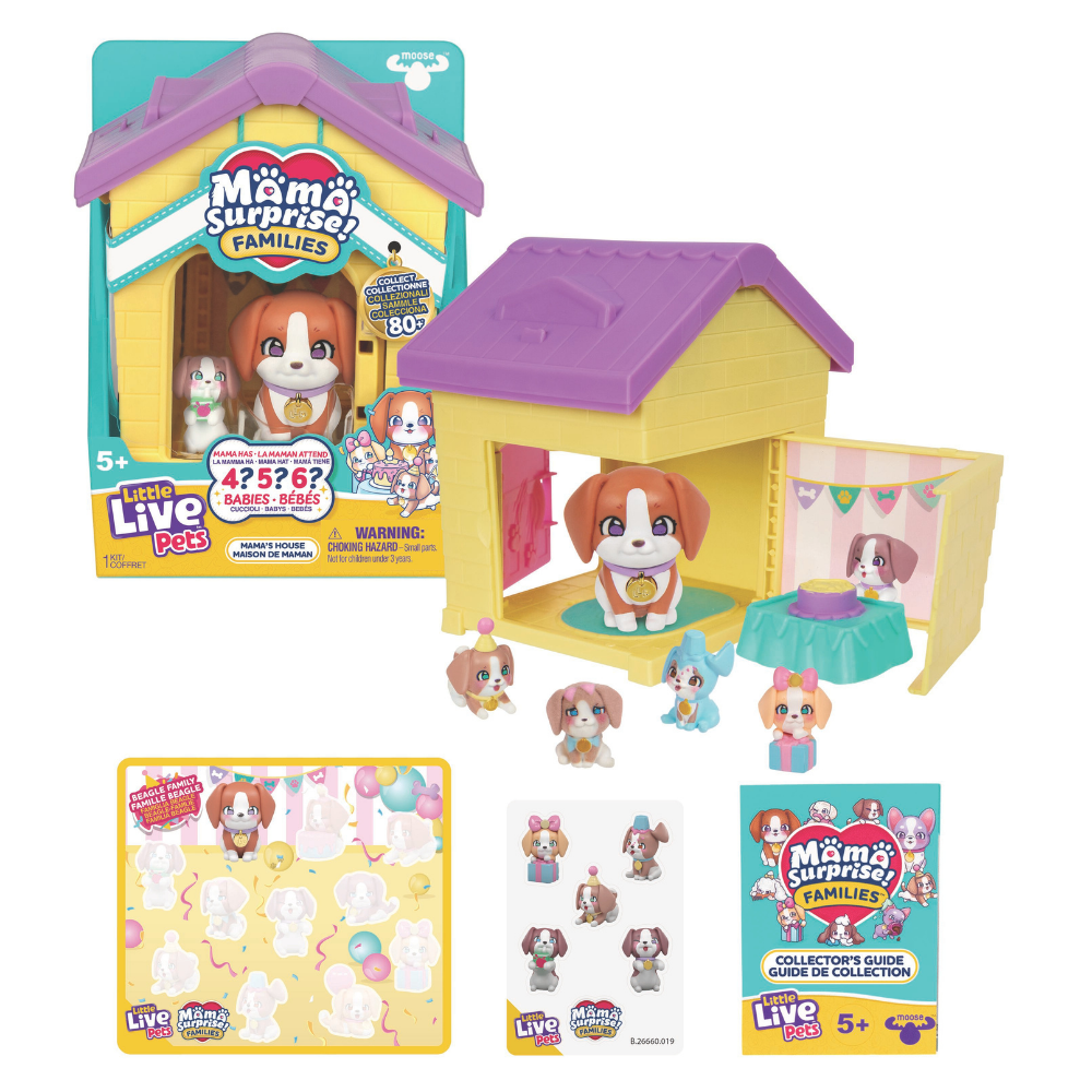 Little Live Pets  | Little Live Pets Mama Sorpresa S1 Casa De Mamá Cdu Surt.
