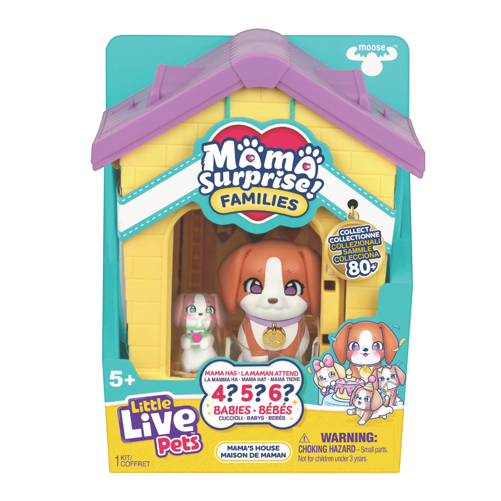 Little Live Pets  | Little Live Pets Mama Sorpresa S1 Casa De Mamá Cdu Surt.