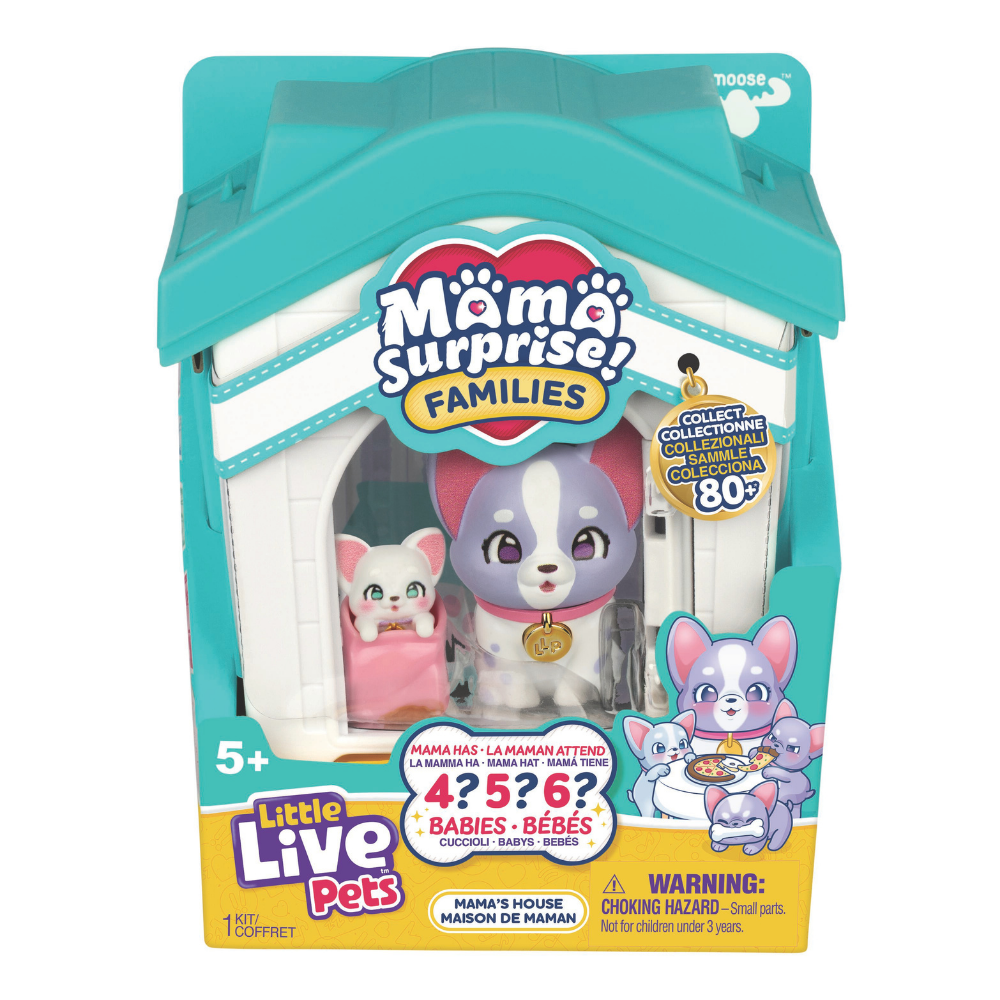 Little Live Pets  | Little Live Pets Mama Sorpresa S1 Casa De Mamá Cdu Surt.