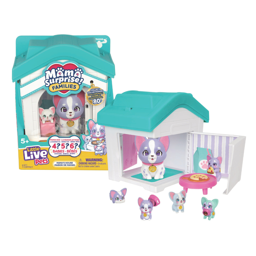 Little Live Pets  | Little Live Pets Mama Sorpresa S1 Casa De Mamá Cdu Surt.
