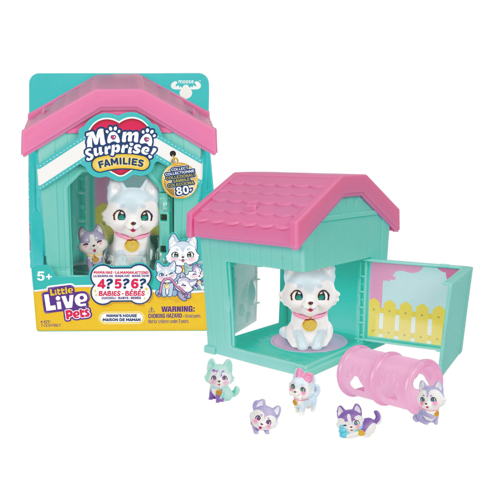 Little Live Pets  | Little Live Pets Mama Sorpresa S1 Casa De Mamá Cdu Surt.