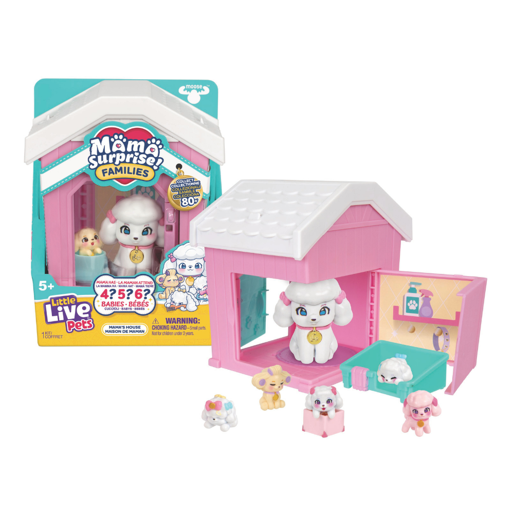 Little Live Pets  | Little Live Pets Mama Sorpresa S1 Casa De Mamá Cdu Surt.