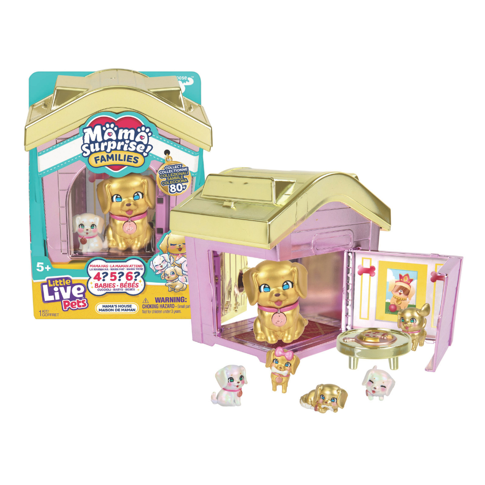Little Live Pets  | Little Live Pets Mama Sorpresa S1 Casa De Mamá Cdu Surt.