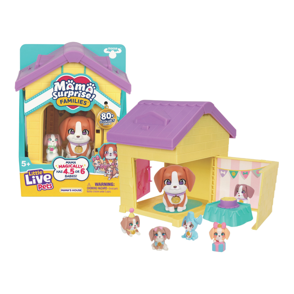 Little Live Pets  | Little Live Pets Mama Sorpresa S1 Casa De Mamá Cdu Surt.