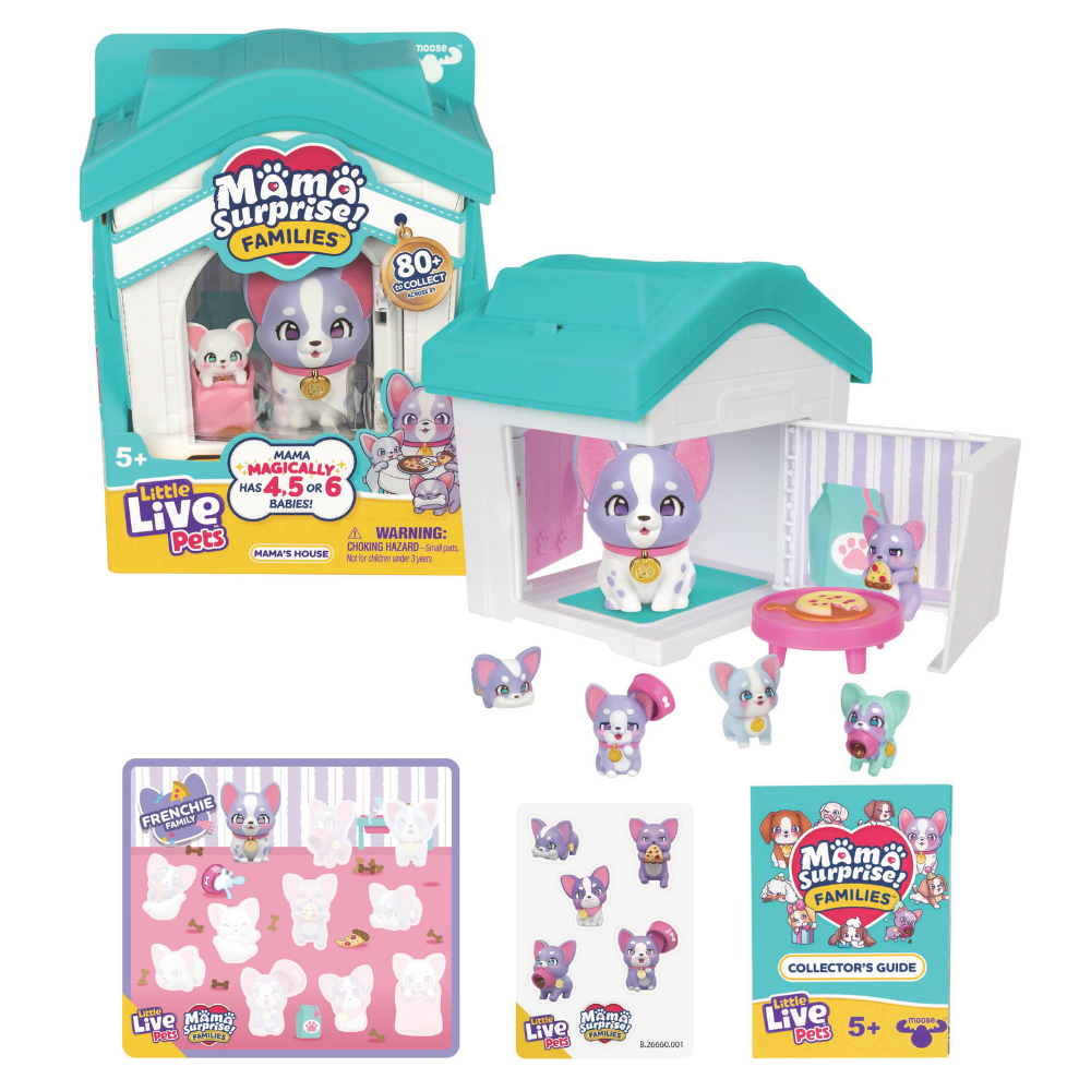 Little Live Pets  | Little Live Pets Mama Sorpresa S1 Casa De Mamá Cdu Surt.