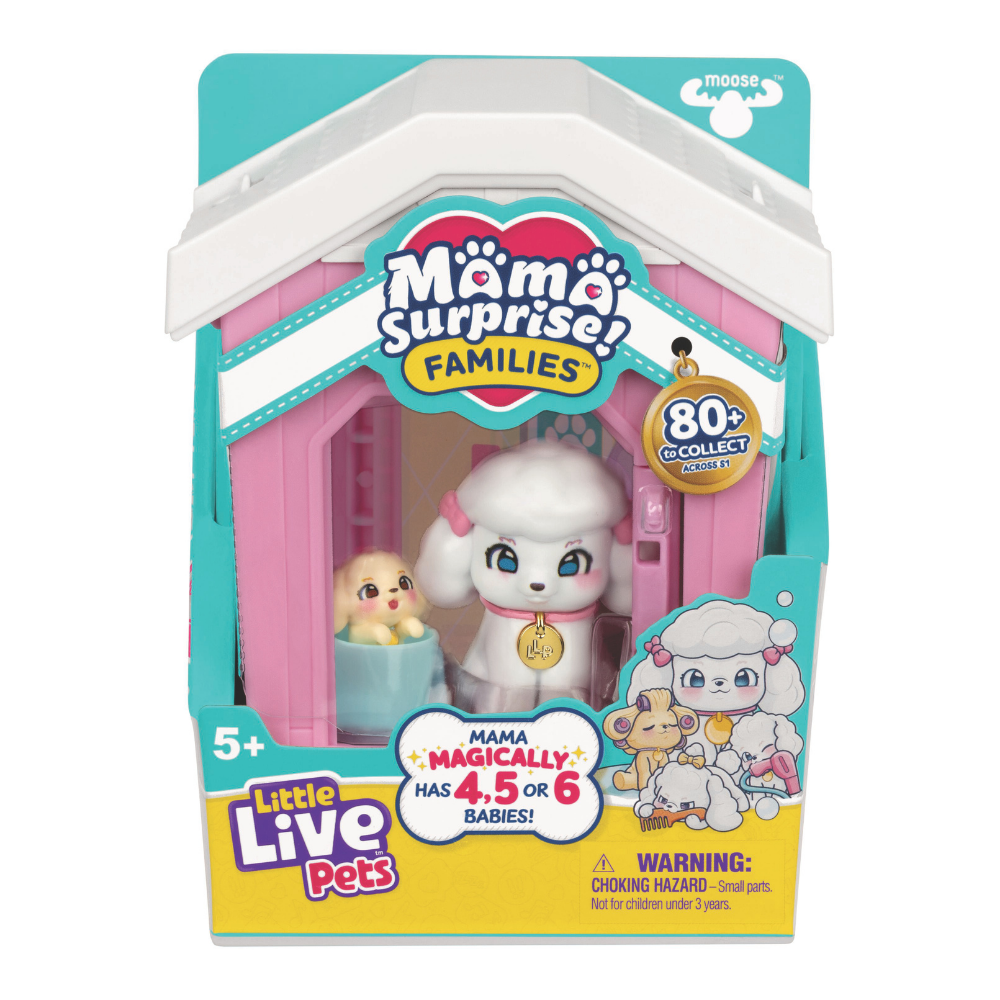 Little Live Pets  | Little Live Pets Mama Sorpresa S1 Casa De Mamá Cdu Surt.