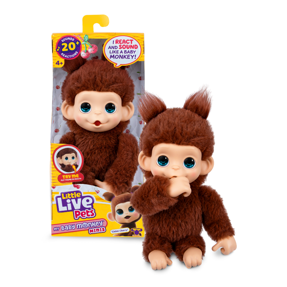 Little Live Pets  | Little Live Pets My Baby Mini Monkey S3
